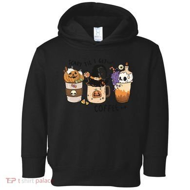Coffee Halloween Toddler Hoodie