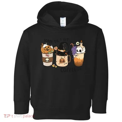 Coffee Halloween Toddler Hoodie