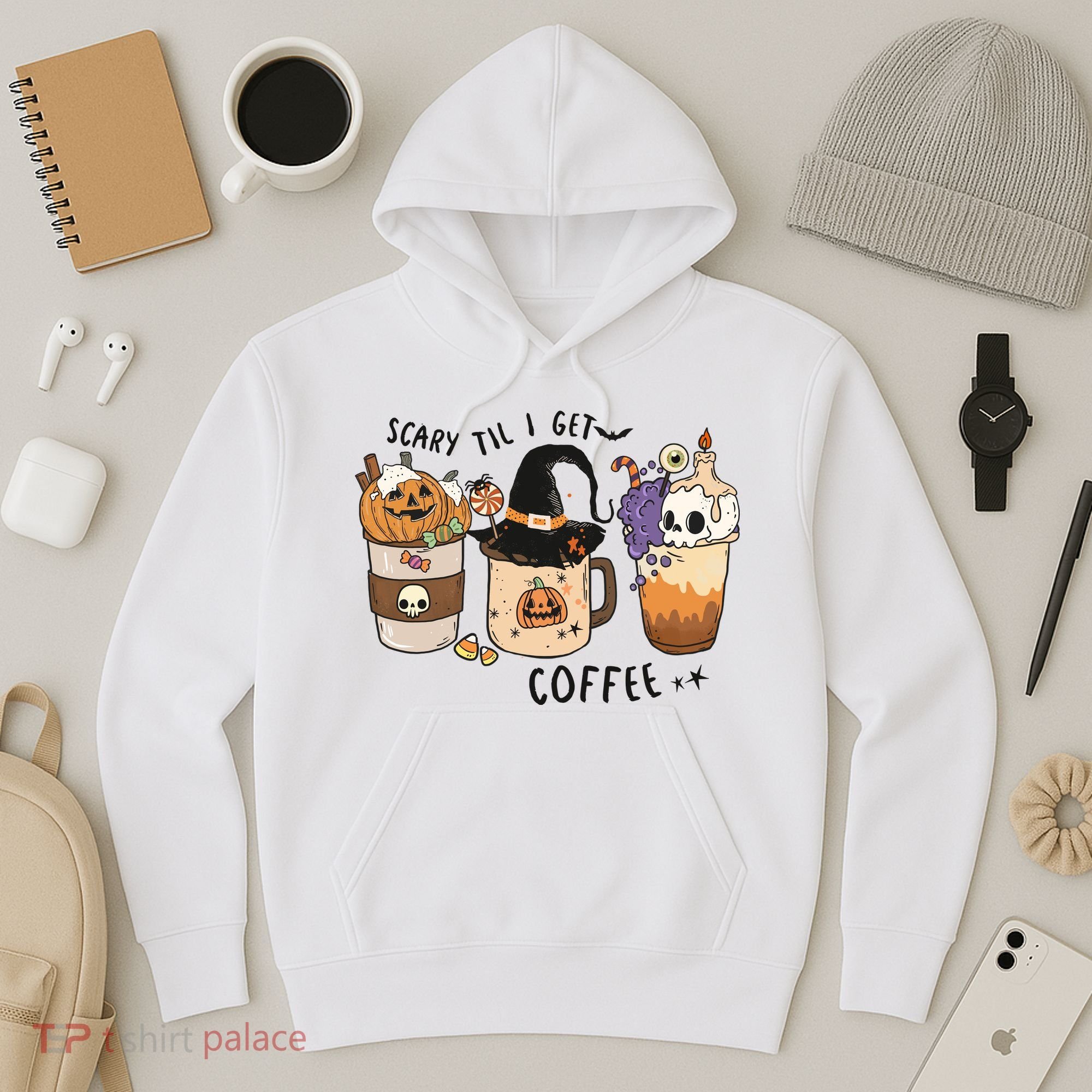 Coffee Halloween Hoodie