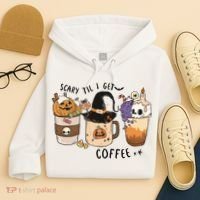 Coffee Halloween Hoodie thumb 4
