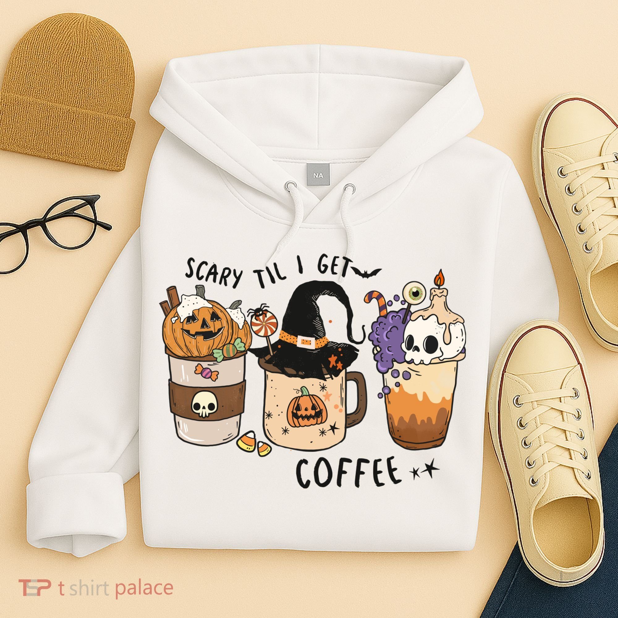 Coffee Halloween Hoodie