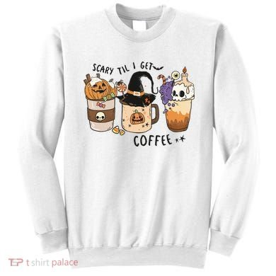 Coffee Halloween Sweatshirt