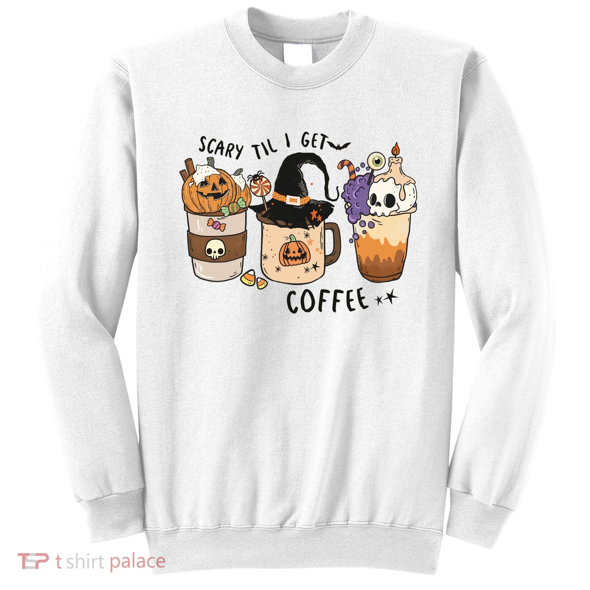 Coffee Halloween Sweatshirt