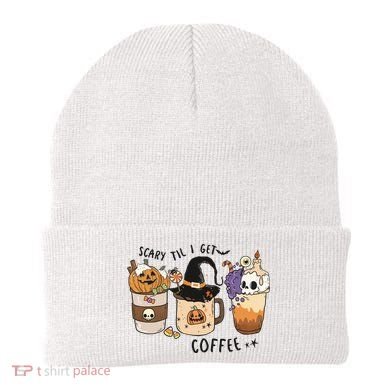 Coffee Halloween Beanie