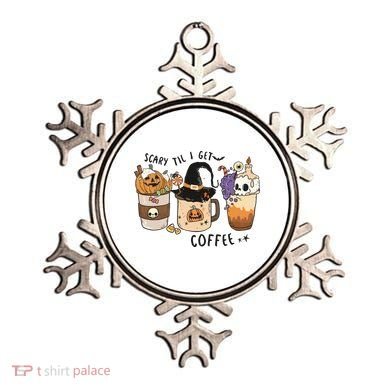Coffee Halloween Ornament