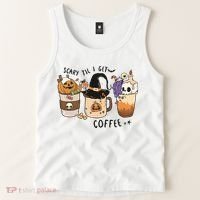 Coffee Halloween Tank Top thumb 2