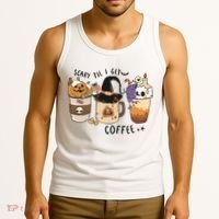Coffee Halloween Tank Top thumb 3