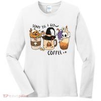 Coffee Halloween Women's Long Sleeve Shirt thumb 0