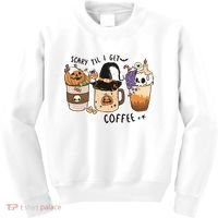 Coffee Halloween Kids Sweatshirt thumb 0