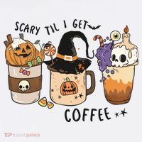 Coffee Halloween Kids T-Shirt thumb 4
