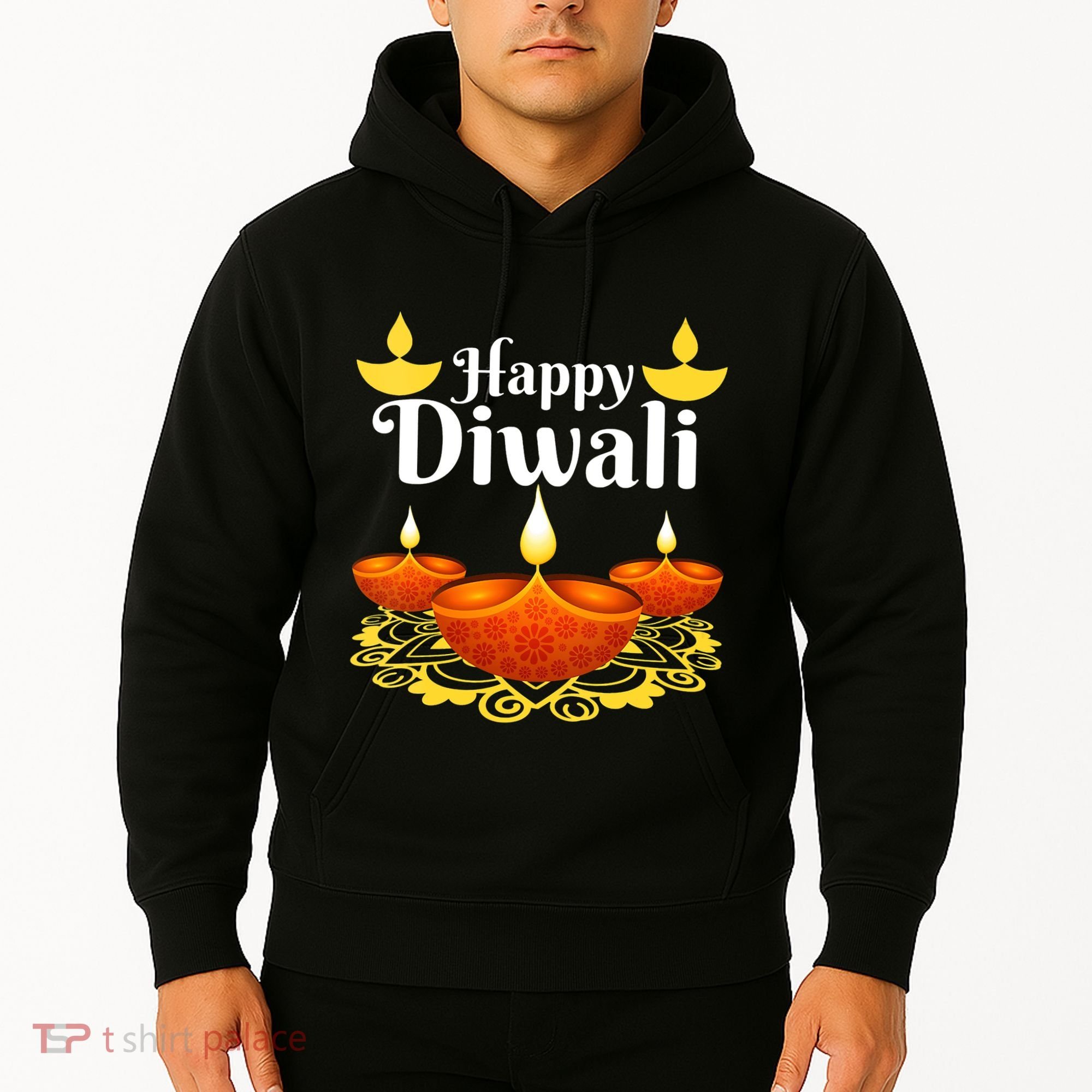Cool Happy Diwali Festival Of Light Diva Lanterns Hoodie
