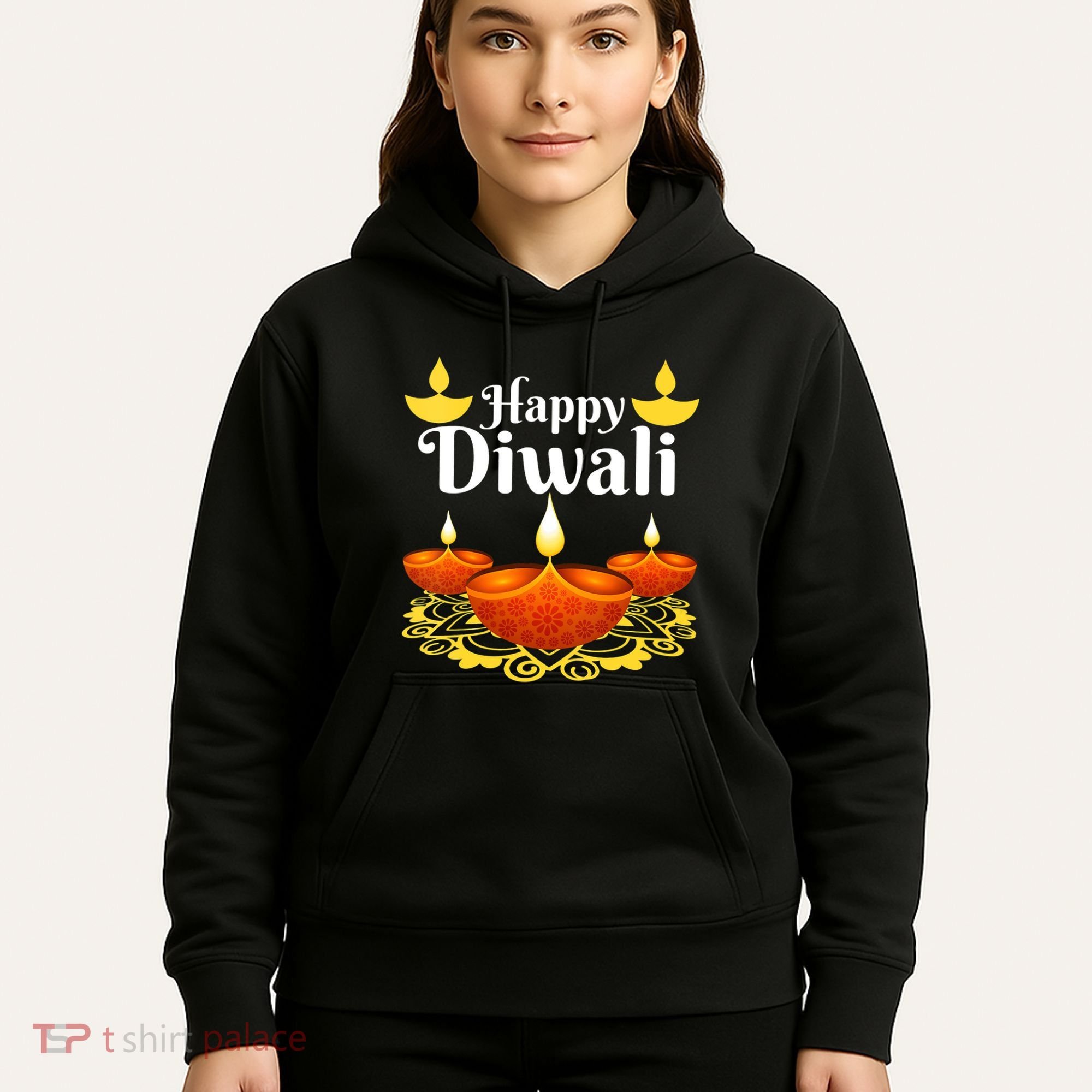 Cool Happy Diwali Festival Of Light Diva Lanterns Hoodie