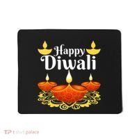 Cool Happy Diwali Festival Of Light Diva Lanterns Mousepad thumb 0