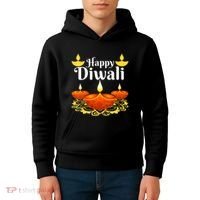 Cool Happy Diwali Festival Of Light Diva Lanterns Kids Hoodie thumb 4