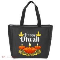 Cool Happy Diwali Festival Of Light Diva Lanterns Tote Bag thumb 0