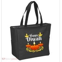 Cool Happy Diwali Festival Of Light Diva Lanterns Tote Bag thumb 2