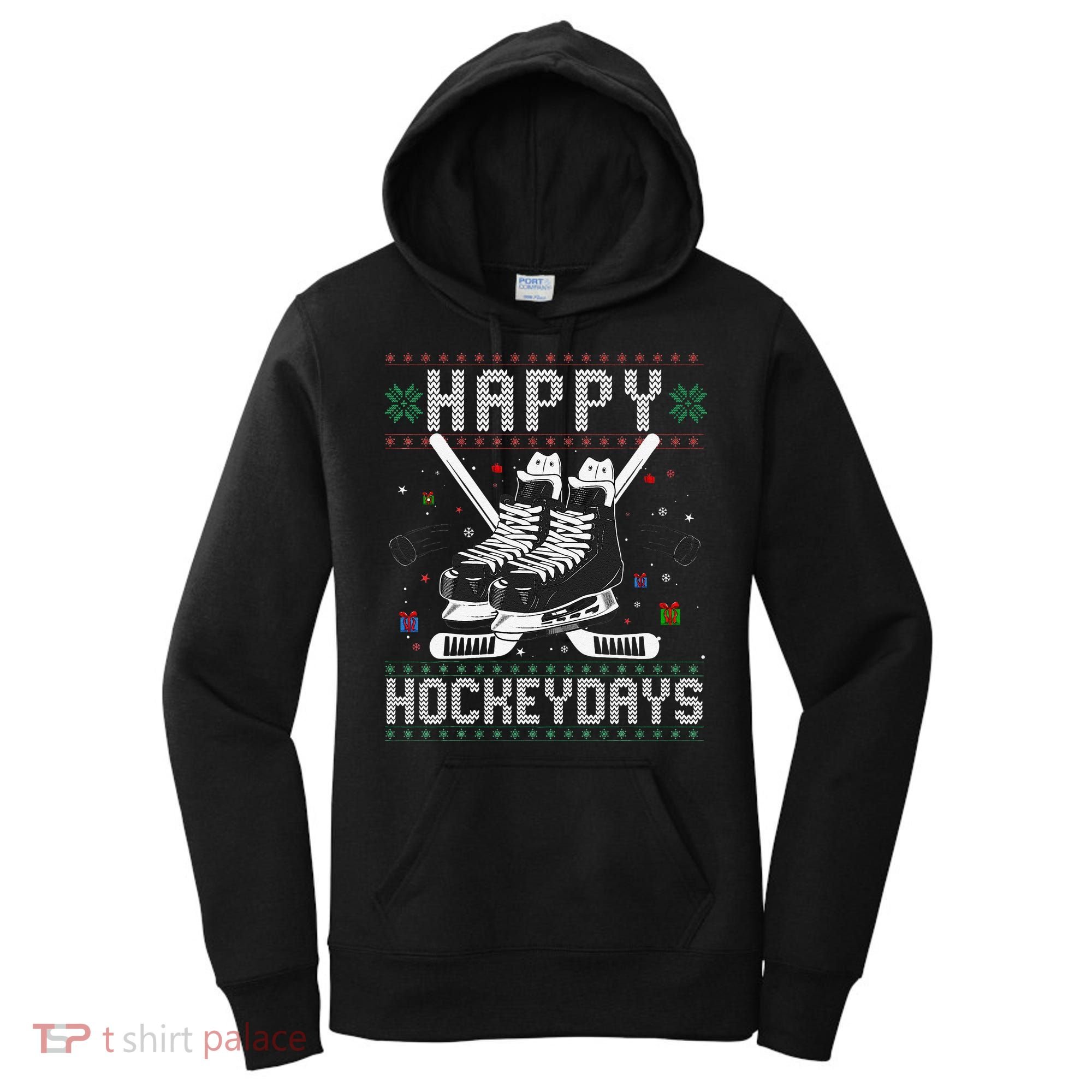 Christmas Hockey Day Sports Outfit Women's Hoodie