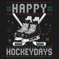 Christmas Hockey Day Sports Outfit Women's Hoodie thumb 2