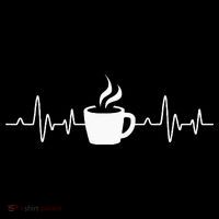 Coffee Heartbeat Drinking Coffee Hoodie thumb 7
