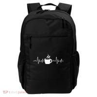 Coffee Heartbeat Drinking Coffee Backpack thumb 0
