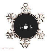 Coffee Heartbeat Drinking Coffee Ornament thumb 0