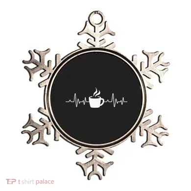 Coffee Heartbeat Drinking Coffee Ornament