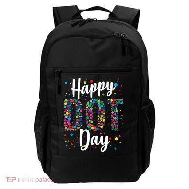 Colorful Happy DOT Day International DOT Day Backpack