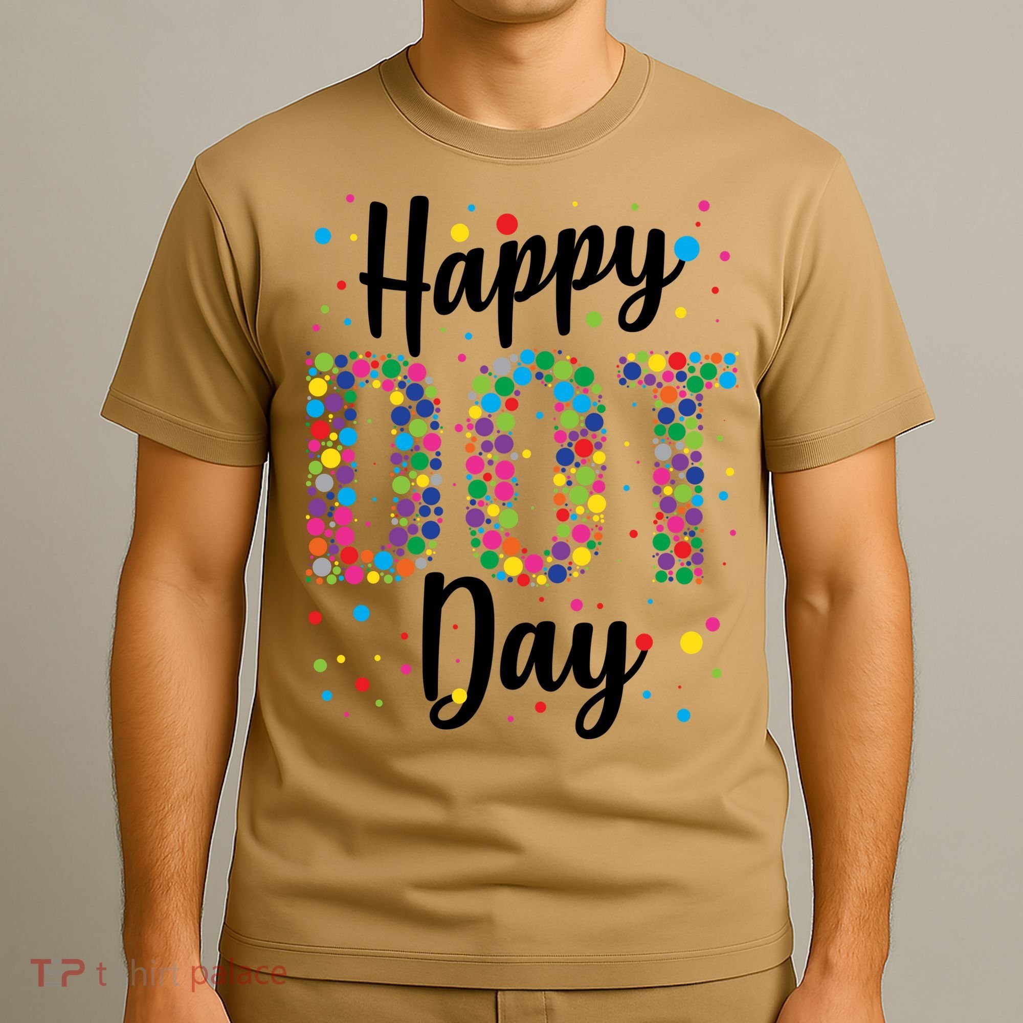 Colorful Happy DOT Day International DOT Day T-Shirt