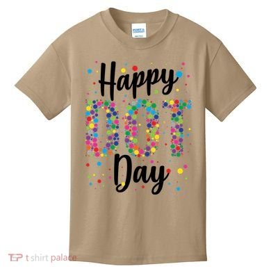 Colorful Happy DOT Day International DOT Day Kids T-Shirt