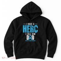 Call Him Dad Prostate Cancer Awareness Support Ribbon Hoodie thumb 0