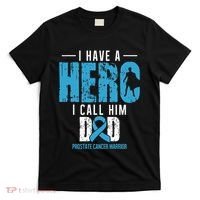 Call Him Dad Prostate Cancer Awareness Support Ribbon T-Shirt thumb 0