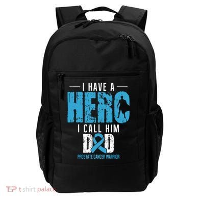Call Him Dad Prostate Cancer Awareness Support Ribbon Backpack