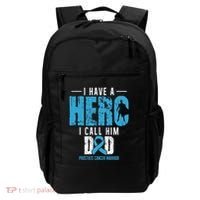 Call Him Dad Prostate Cancer Awareness Support Ribbon Backpack thumb 0