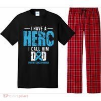 Call Him Dad Prostate Cancer Awareness Support Ribbon Pajama Set thumb 0