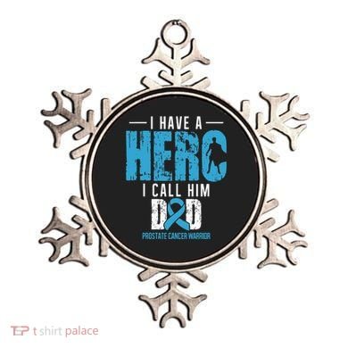 Call Him Dad Prostate Cancer Awareness Support Ribbon Ornament