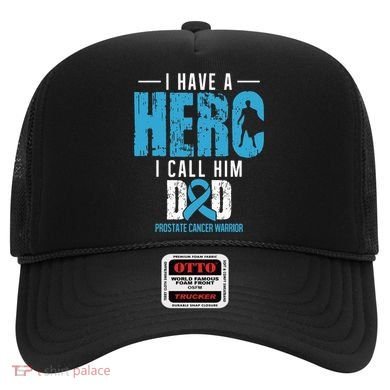 Call Him Dad Prostate Cancer Awareness Support Ribbon Hat