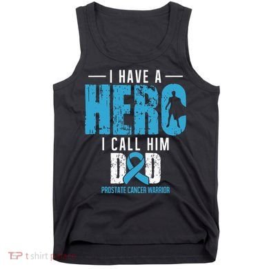 Call Him Dad Prostate Cancer Awareness Support Ribbon Tank Top