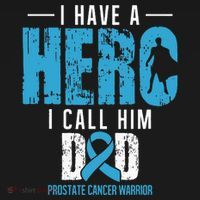 Call Him Dad Prostate Cancer Awareness Support Ribbon Kids Long Sleeve Shirt thumb 2