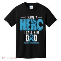 Call Him Dad Prostate Cancer Awareness Support Ribbon Kids T-Shirt thumb 0