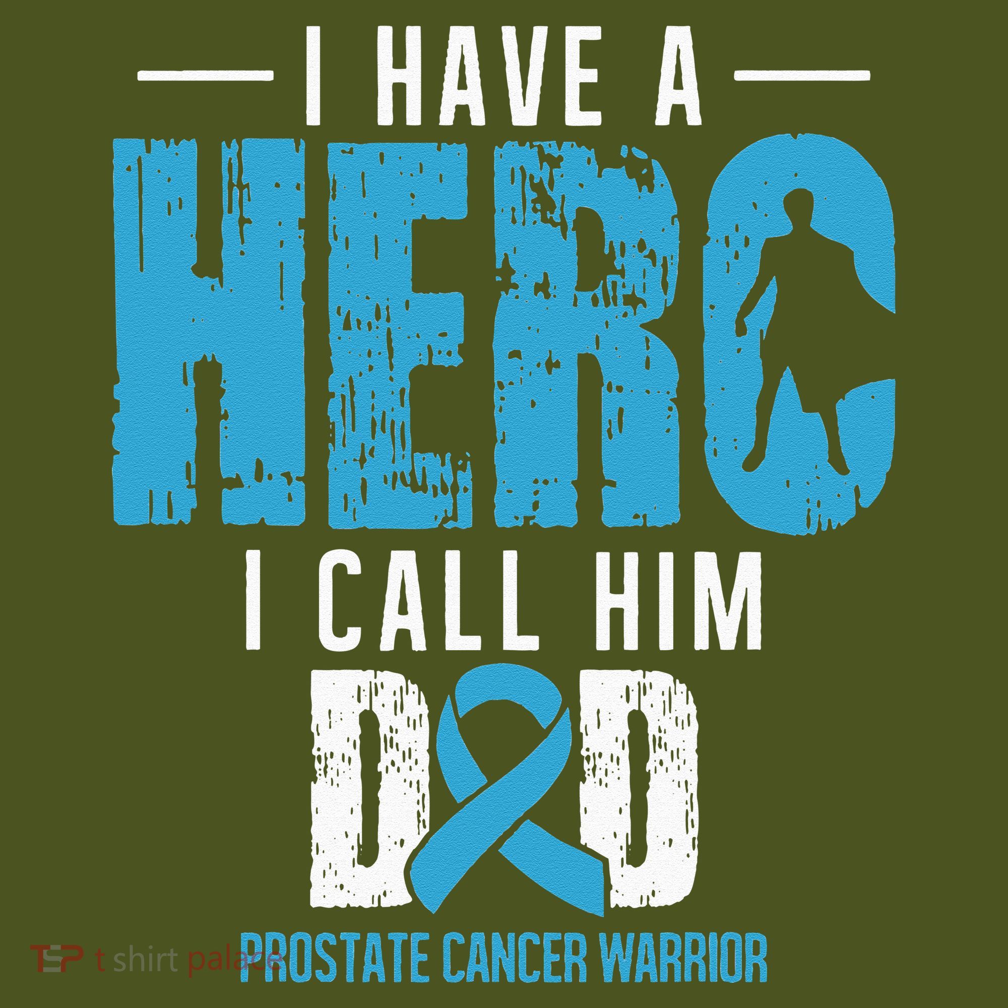 Call Him Dad Prostate Cancer Awareness Support Ribbon The Baniff Cuffed Pom Beanie