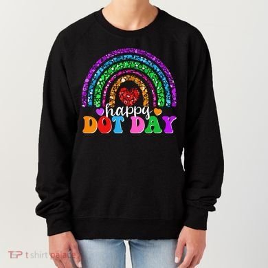 Cute Happy Dot Day Polka Dots Women's Sweatshirt