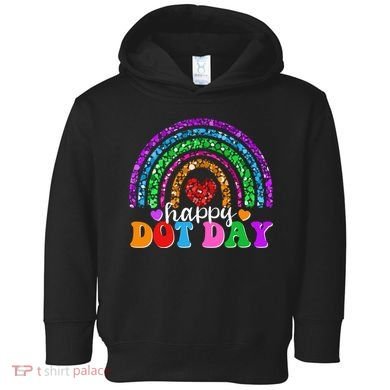 Cute Happy Dot Day Polka Dots Toddler Hoodie