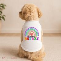 Cute Happy Dot Day Polka Dots Doggie Tank thumb 2