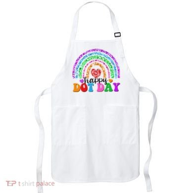 Cute Happy Dot Day Polka Dots Apron