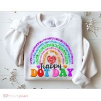 Cute Happy Dot Day Polka Dots Sweatshirt thumb 2