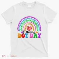 Cute Happy Dot Day Polka Dots T-Shirt thumb 0