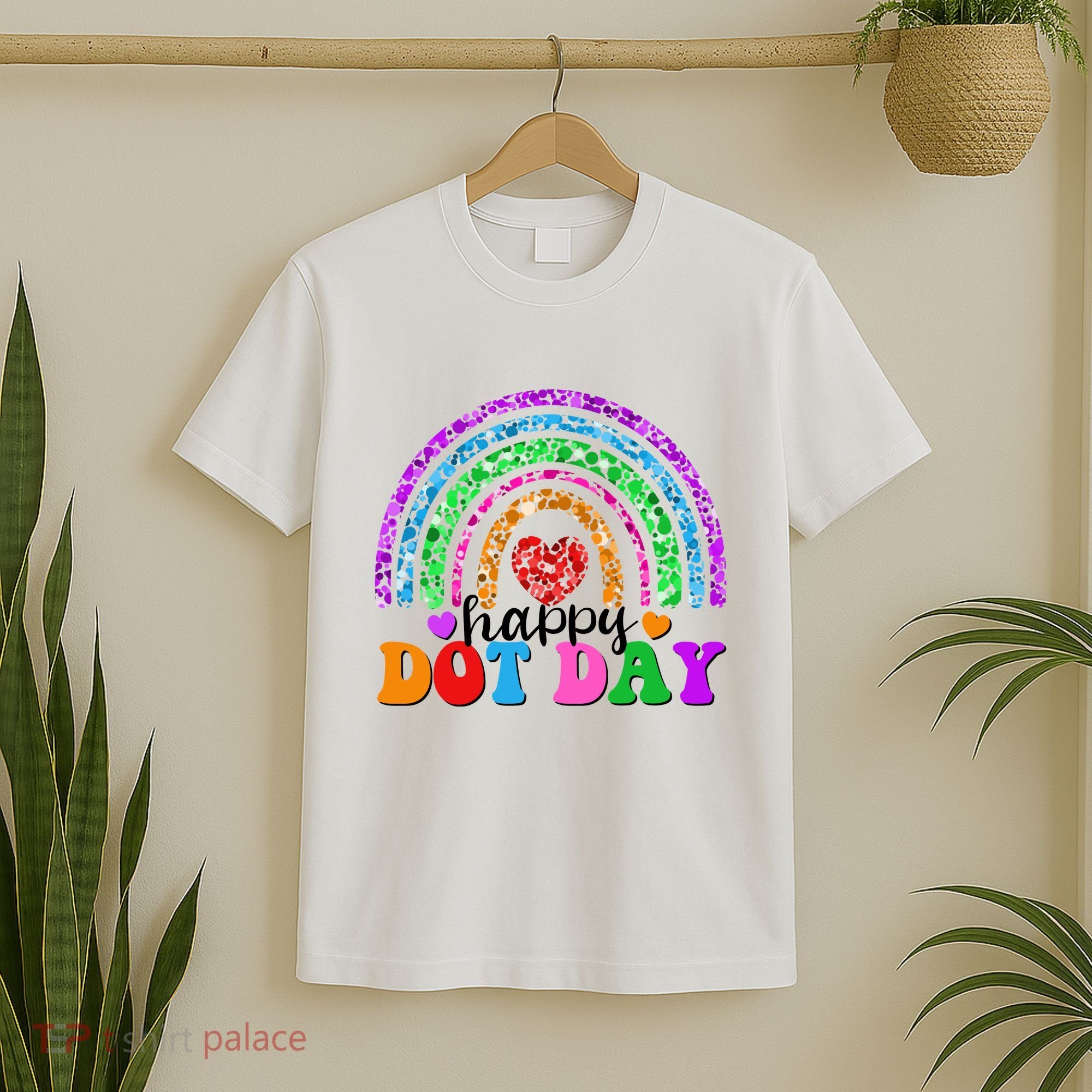 Cute Happy Dot Day Polka Dots T-Shirt