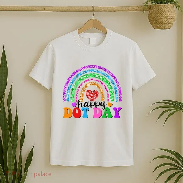 Cute Happy Dot Day Polka Dots T-Shirt