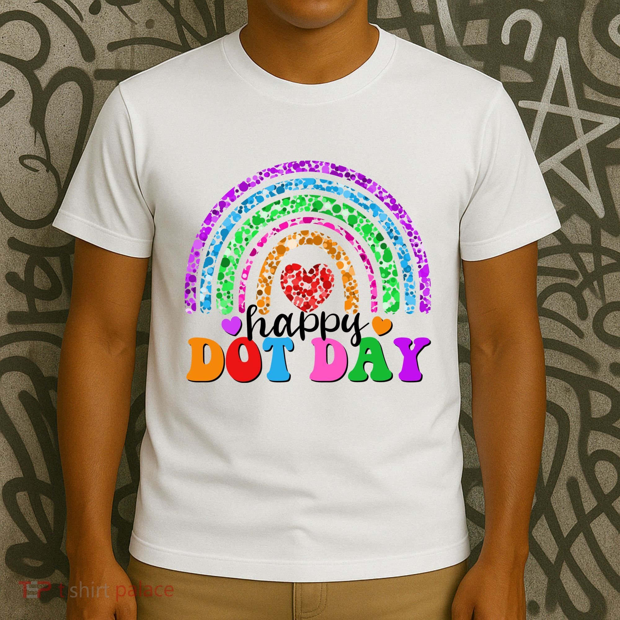 Cute Happy Dot Day Polka Dots T-Shirt