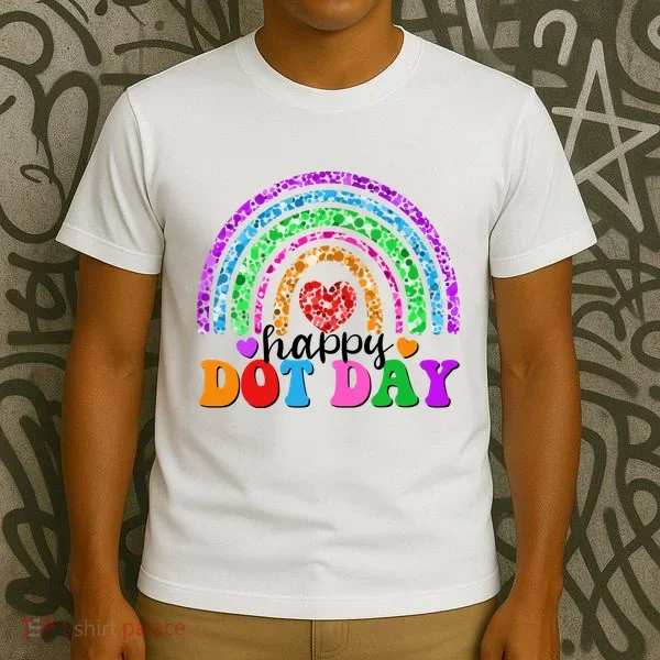 Cute Happy Dot Day Polka Dots T-Shirt